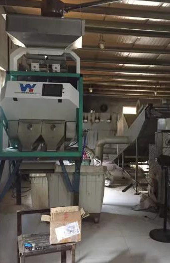 Máquina de classificação da cor do sésamo da máquina do classificador da cor do sésamo de 128 canais