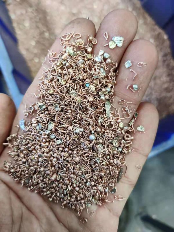 Sucatas de cobre de alumínio a rendimento elevado dos pixéis de 1 classificador 5400 da cor da correia transportadora