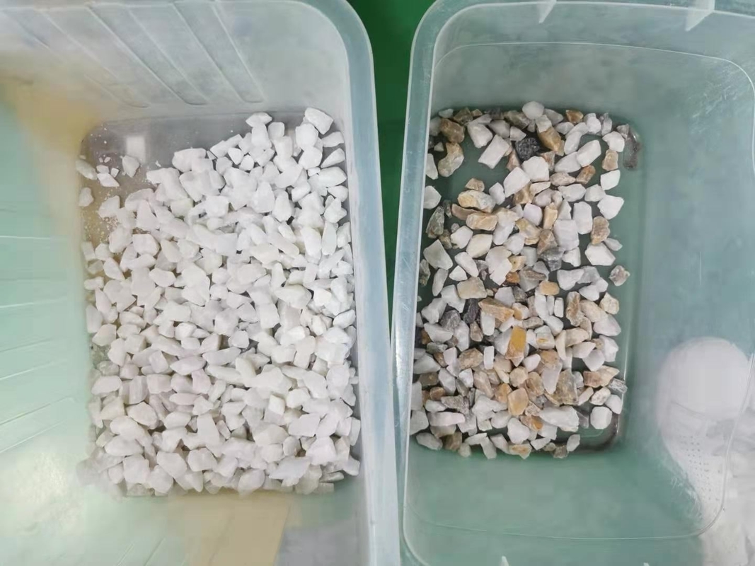 Máquina de classificação automática de aço inoxidável da cor do pó do minério do projeto 2022 novo para o mineral do minério