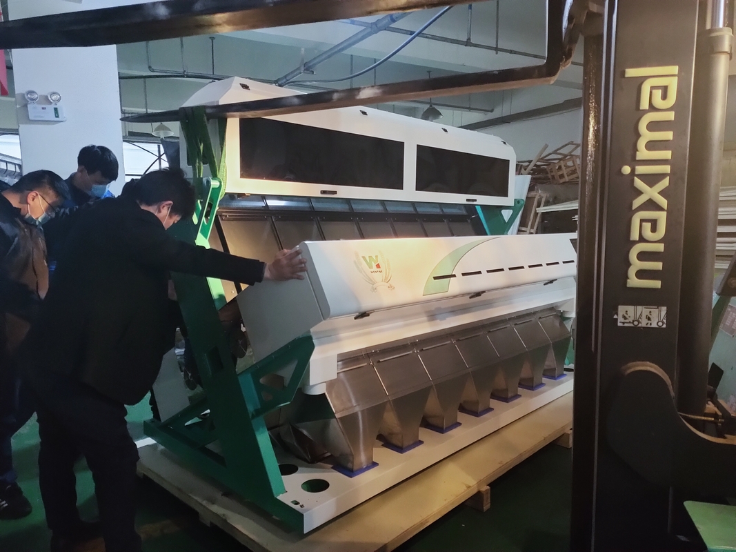 Câmeras de 7-10T/H WENYAO Color Sorter With RGB e 5400 câmeras dos pixéis