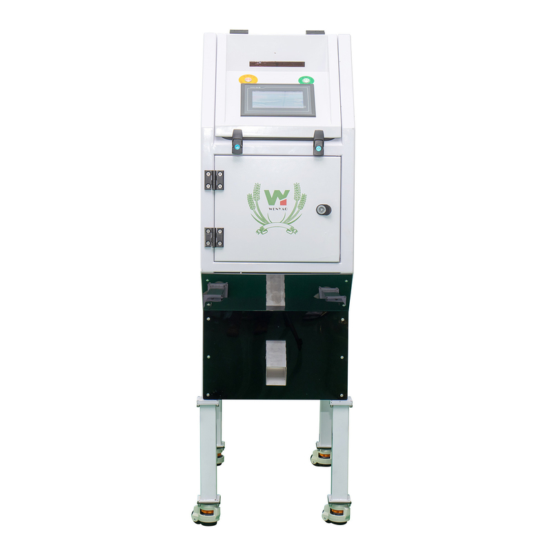 Mini Grain Wheat Color Sorter com sistema de controle remoto 800 quilograma /H do wifi