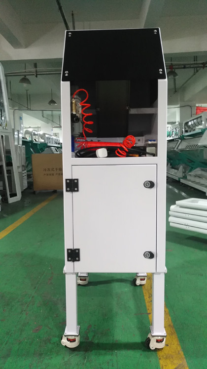 Mini Grain Wheat Color Sorter com sistema de controle remoto 800 quilograma /H do wifi