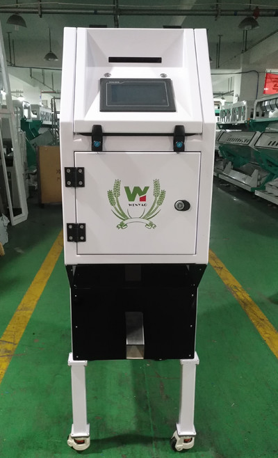 Mini Grain Wheat Color Sorter com sistema de controle remoto 800 quilograma /H do wifi
