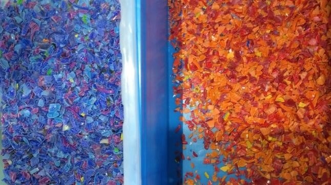 Rampas plásticas da máquina 5 do classificador da cor do PE do HDPE do PVC dos PP do ANIMAL DE ESTIMAÇÃO 320 canais