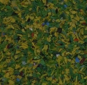 Os flocos plásticos do PVC picosegundo do ANIMAL DE ESTIMAÇÃO colorem rampas da máquina de classificação 10 640 canais