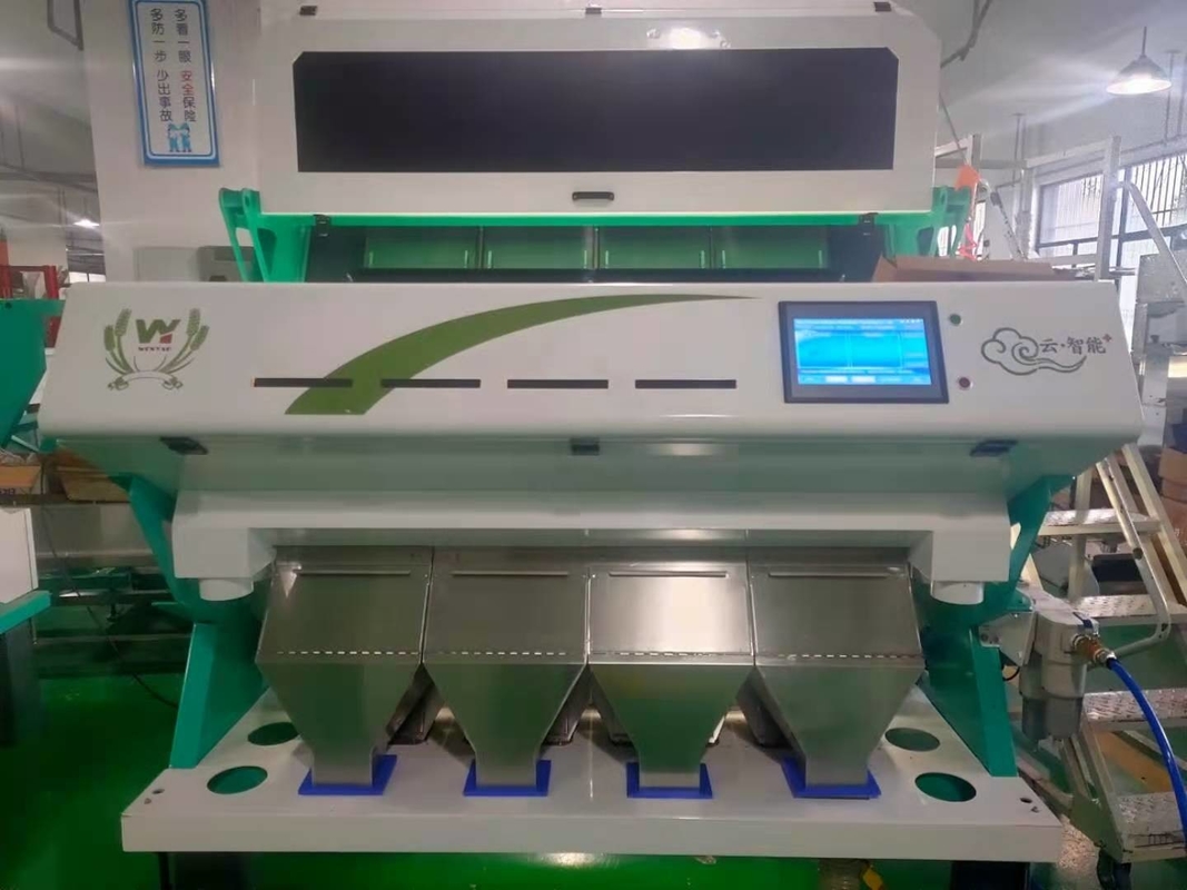 Serviço do controlo a distância de Bean Color Sorter With Wifi do café de quatro rampas