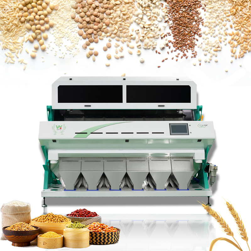 Classificador da cor de Bean Color Sorting Machine Bean de 6 rampas