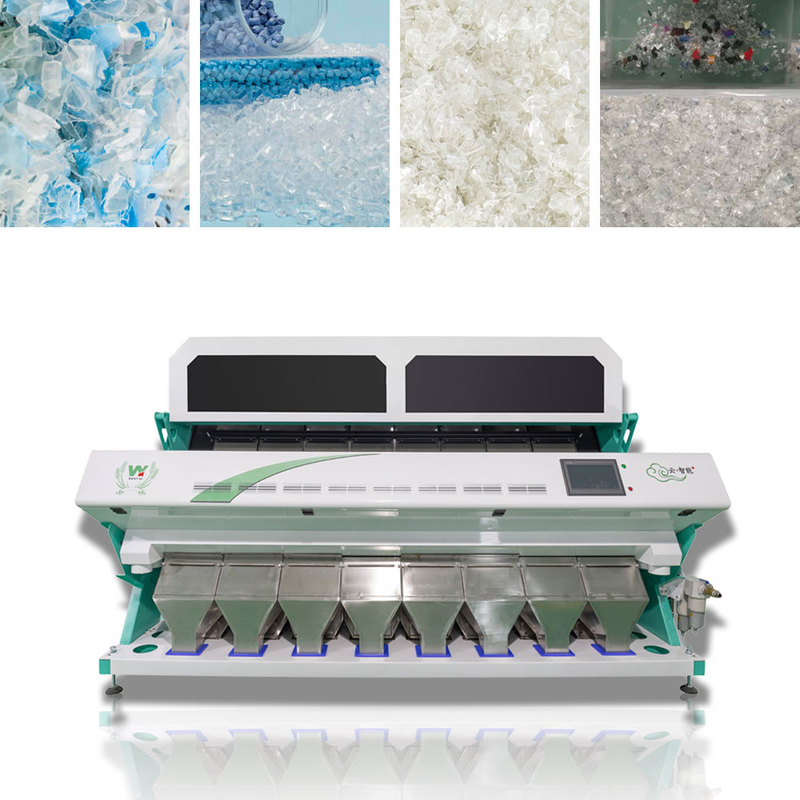 Rampas plásticas do classificador 8 da cor do picosegundo do HDPE do PVC PP do ANIMAL DE ESTIMAÇÃO de Wenyao 512 canais