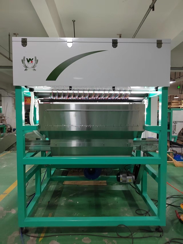 Máquina de classificação de vidro ótica de duas camadas para vidro azul colorido misturado de Brown