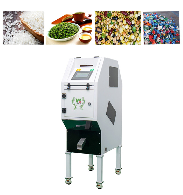 Dos canais vermelhos de Bean Nuts Color Sorter 256 do caju da amêndoa classificador ótico da cor