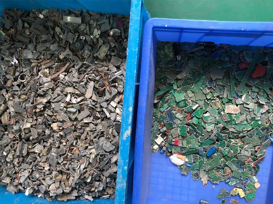 Correia de alta velocidade umas/duas do CCD camadas do classificador da cor para o cobre de vidro mineral Alu