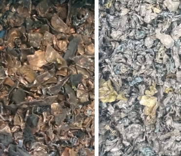 sucatas de metal de alumínio de cobre minerais do zinco da máquina de classificação da cor 3t/H