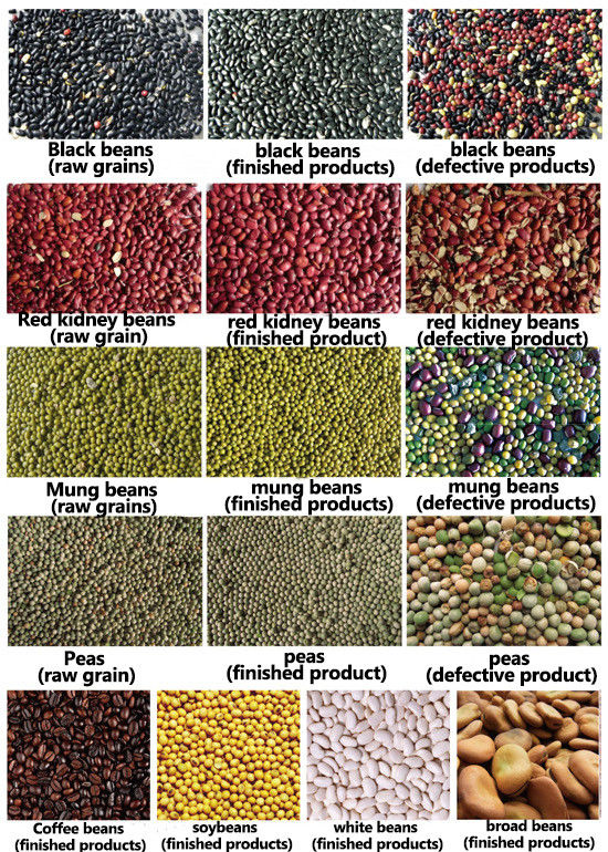 Taxa de transferência verde vermelha de Bean Cardamom Multifunction Color Sorter 3t/H
