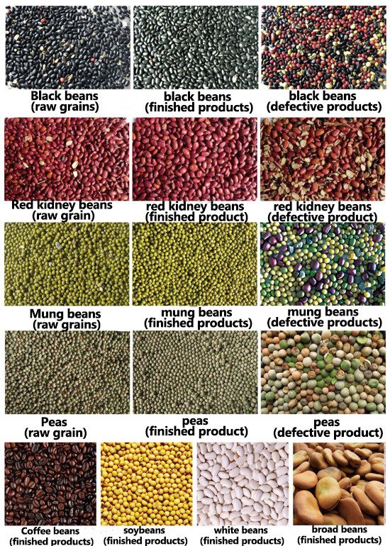 Taxa de transferência verde vermelha de Bean Cardamom Multifunction Color Sorter 3t/H