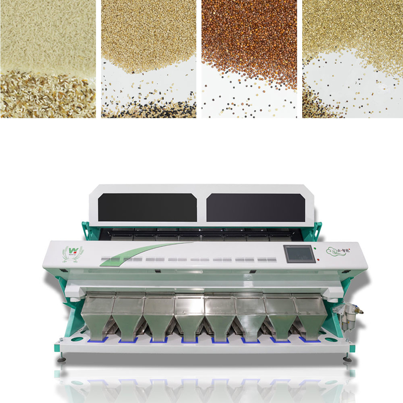 Classificador de cores Fabricante-WY A máquina de classificação de cores pode classificar arroz, sementes, plástico, grãos, chá, nozes