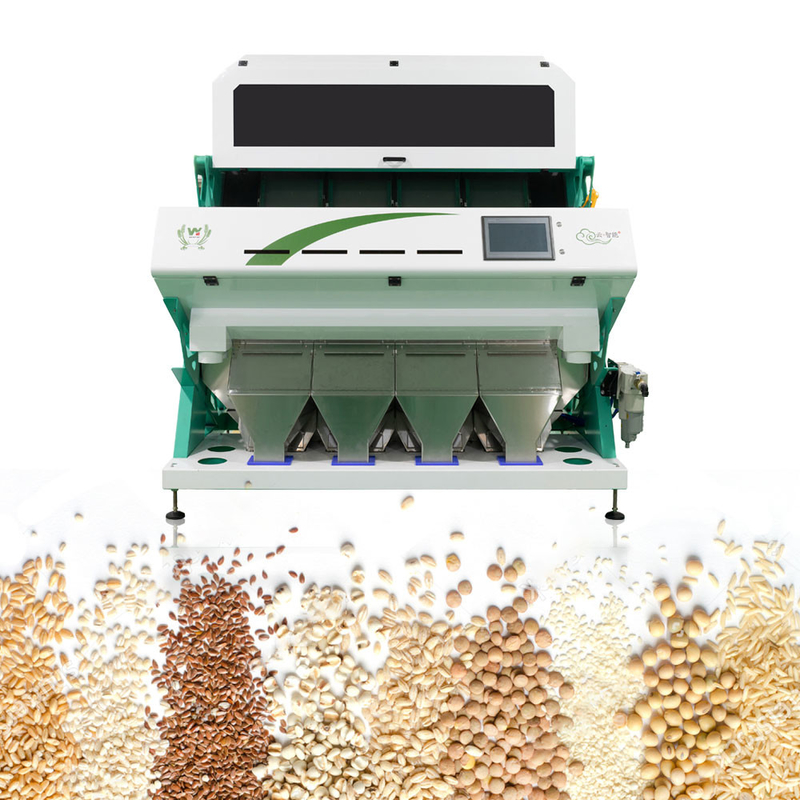 WENYao 4 rampas 256 canaliza a máquina de classificação da cor do arroz integral de preço de fábrica