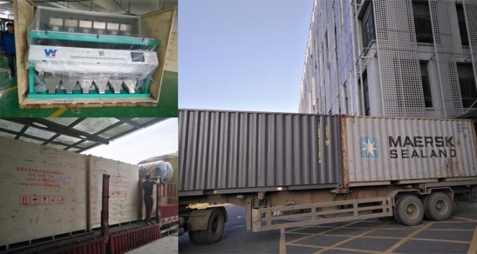 220V / 50Hz Wenyao máquina de triagem de cores para feijão de café cereja 25