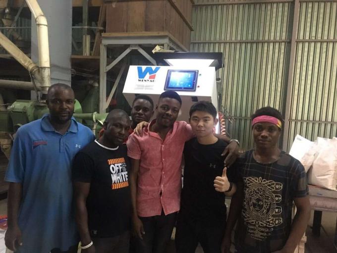 6 chute câmera óptica CCD inteligente PET PVC HDPE plástico máquina de classificação de cores Wifi remoto 10