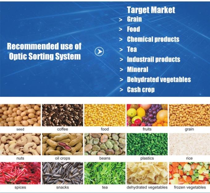 Máquina de classificação de cores de frutas e vegetais para processamento agrícola 2