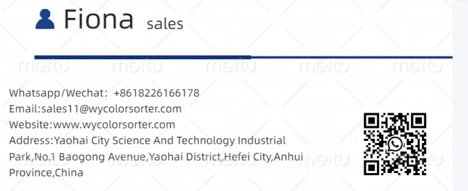 Wenyao Infravermelho CCD Câmera de Cereais Máquina de Classificação de Cores Óptica Peanut Maize Color Sorter 27
