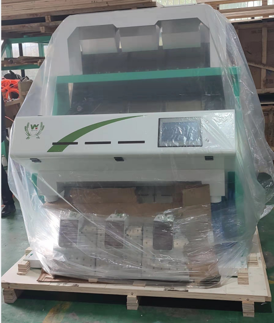 Máquina de classificação de cores de flocos de plástico preto CCD inteligente Codificador de cores Máquina de separação de cores de alta eficiência para PVC PET 25