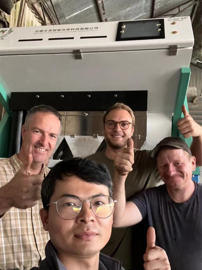 Mini Função Óptica RGB Plastic Color Sorter Pet Color Sorting Machine 11