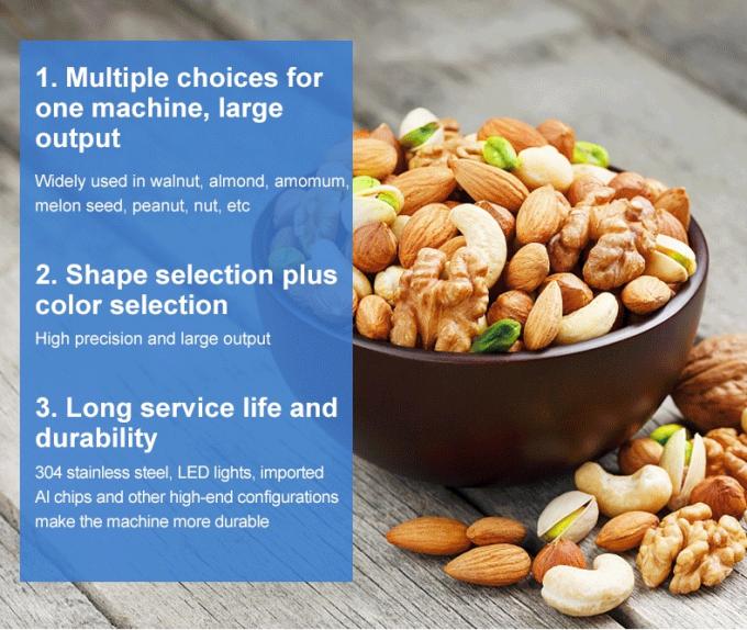 Wenyao 2 Chute 128 canais Máquina de seleção de cores de grânulos de coco inteligentes 1