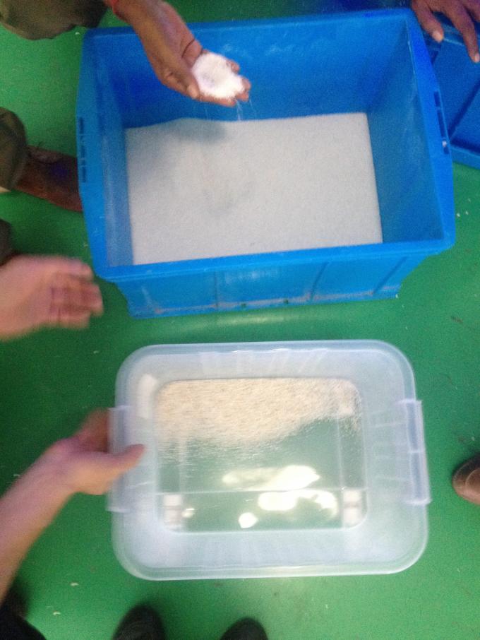 WENYAO 64 canais Máquina de classificação de minerais Quartz Sand Silica Powder Color Sorter Machine 3