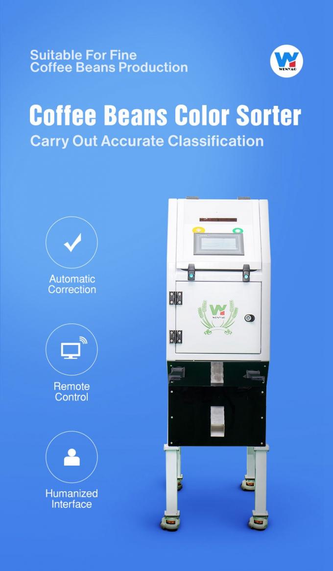 Weanyao Multifunção CCD Câmera personalizável Verde e assado Grão de café máquina de triagem de cores 0