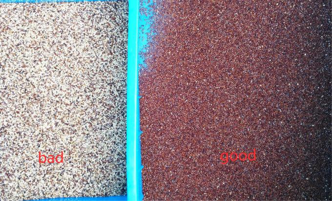 Máquina de classificação de cor de grãos de quinoa portátil multifunção 9