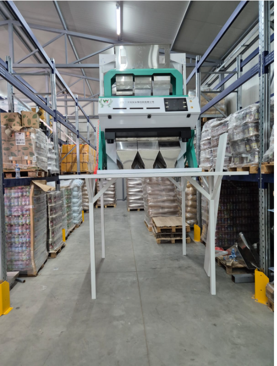 Mini Função Óptica RGB Plastic Color Sorter Pet Color Sorting Machine 17