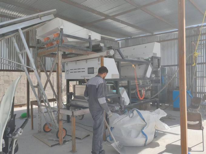 Máquina de triagem de cores de oliveira de aço inoxidável de cintura à prova d'água de 1200 mm Sorter de cores de morango congelado 12