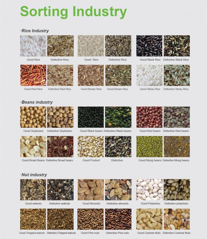 Classificador de cores CCD Wenyao para grãos de café com 99,99% de precisão 2