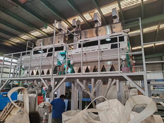 Wenyao Máquinas de processamento de minério de alta capacidade Sorteador de cor de minério Máquina de classificação de areia de quartzo de pedra 13