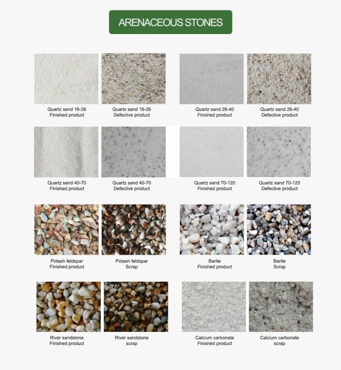 WENYAO Parâmetros ajustáveis de triagem de alta velocidade para linhas de triagem de grãos 9