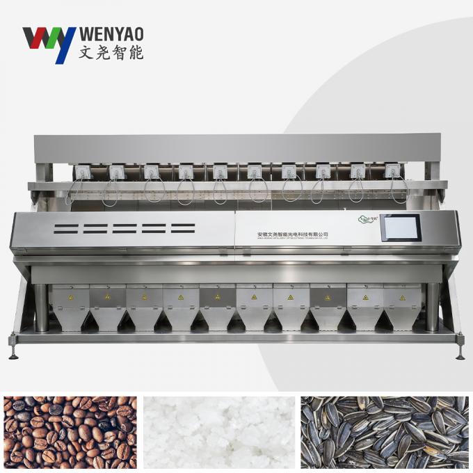 Lançamento do Novo Produto WENYAO 2025 304/316L Classificador de Cor de Partículas de Sal Gema CCD de Alta Precisão 0
