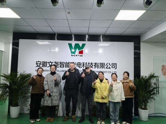 Lançamento do Novo Produto WENYAO 2025 304/316L Classificador de Cor de Partículas de Sal Gema CCD de Alta Precisão 13
